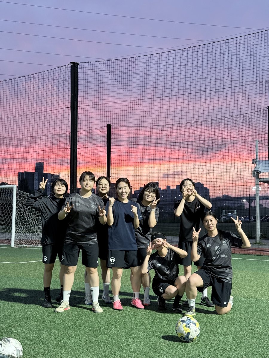 동고FC 남성팀 세리머니